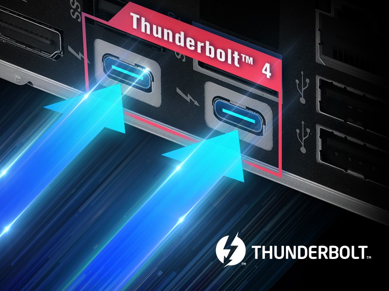 Thunderbolt™ 4/USB4 Type-C